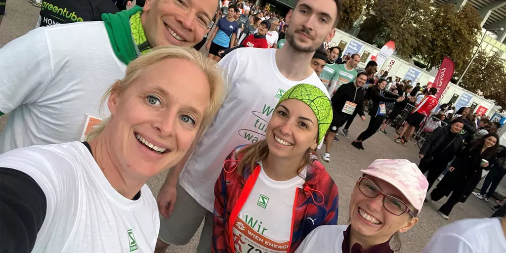 Läufer des Vienna Business Run