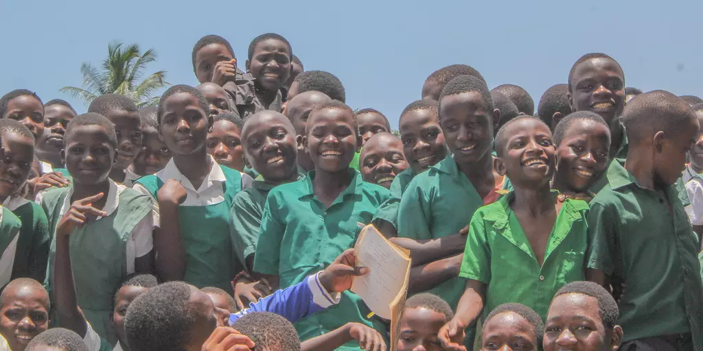 SStudents from St. Stephen's Primary School, future pupils from St. Steven's Secondary School