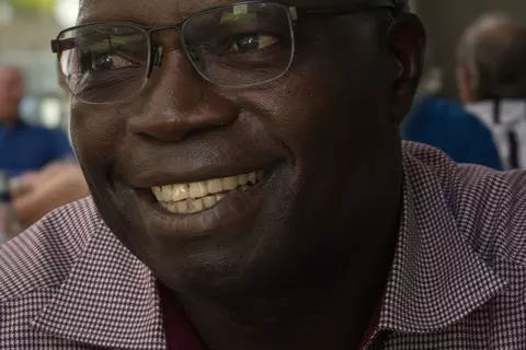 Father John Moyo from Malawi visiting Germany