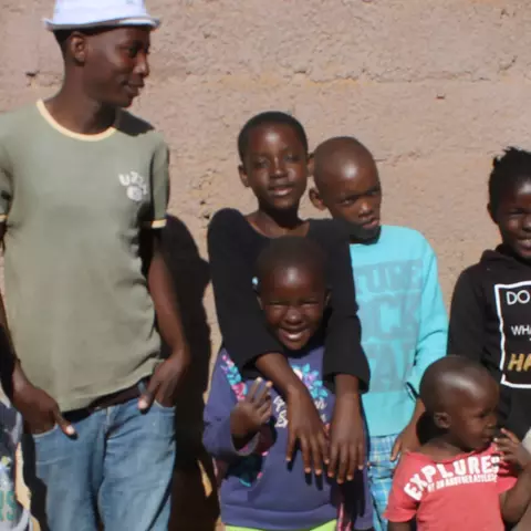 Siblings without parents in South Africa