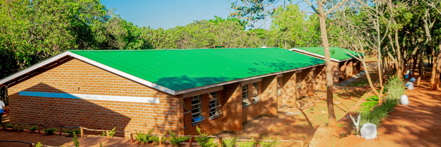 Ein Schulgebäude der St. Mauritius-Schule