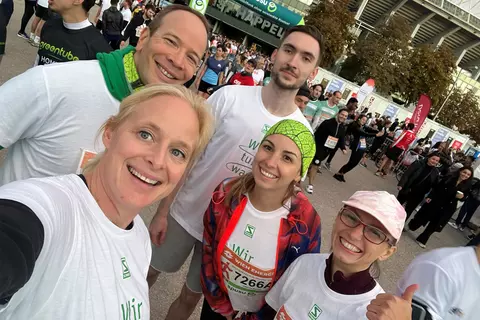 Läufer des Vienna Buisness Run