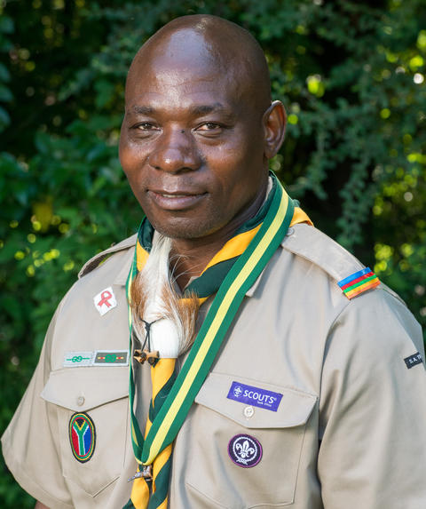 Khonzaphi Mdaka, Chief der Scouts of South Africa