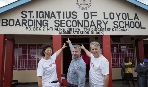 Eröffnung der St.-Ignatius-Sekundarschule in Malawi