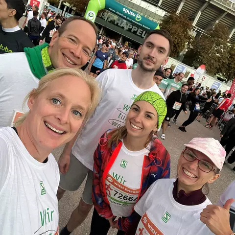 Läufer des Vienna Business Run